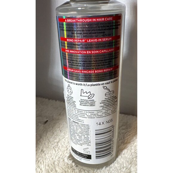 LOreal Paris Hair Expertise Bond Repair Leave-In Serum For Damaged Hair 150ml - Picture 3 of 4